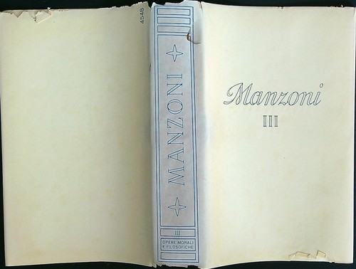 Manzoni iii alessandro - iii,