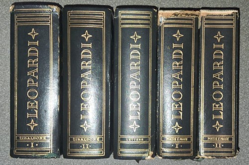 Giacomo leopardi opere - giacomo,