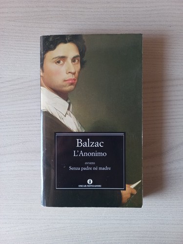 Balzac anonimo ovvero - l'anonimo, senza