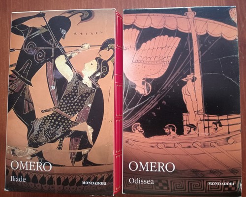 Omero iliade odissea i - iliade, odissea,