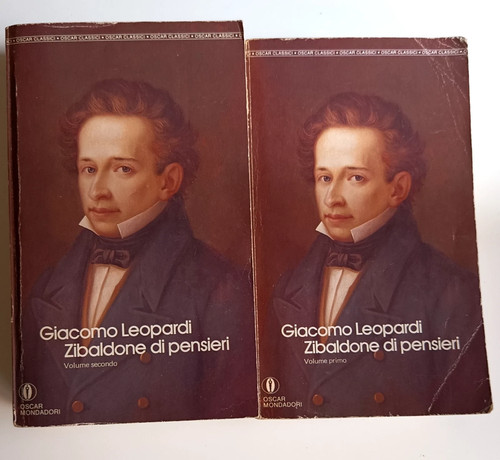 Giacomo leopardi zibaldone - leopardi:, di