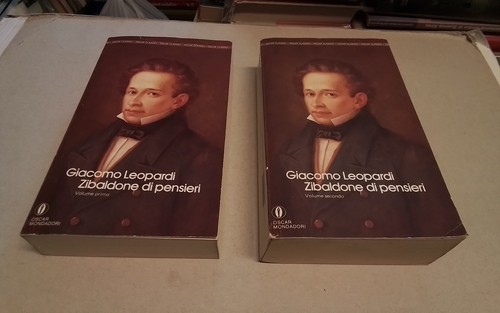 Leopardi zibaldone di - zibaldone,